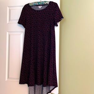 High low dress with confetti pattern (Lularoe)